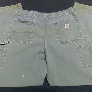 Carhartt dungaree fit carpenter pants 38x32